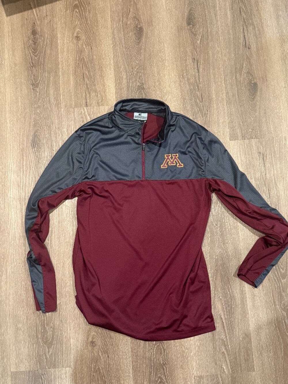 Minnesota Golden Gophers Colosseum 1/4 Zip Pullover Men's M